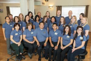 several caregivers and staff at Roseville Care Center
